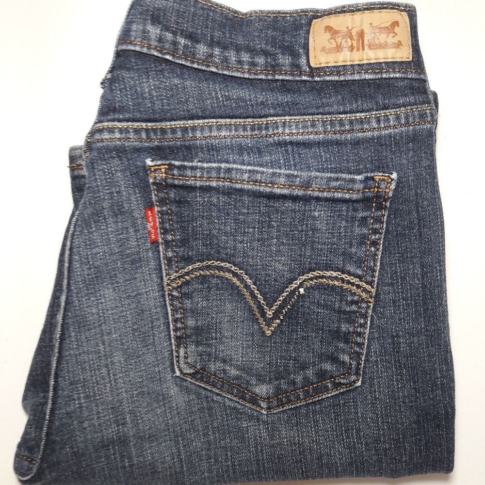 Levi's 515 Distressed Bootcut Jeans